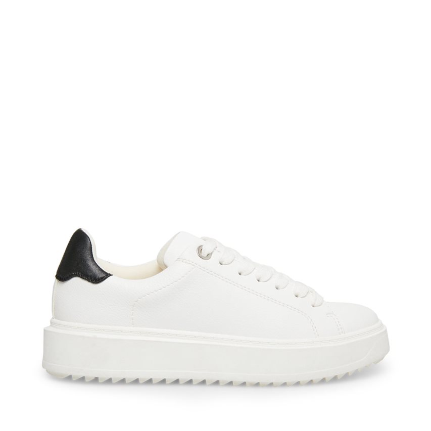 White Steve Madden Catcher Women\'s Sneakers | PH 8957PUF